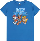 Blauw t-shirt voor een jongen Paw Patrol / 128 cm