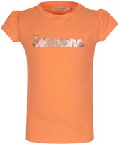 Someone T-shirt meisje fluo orange maat 122