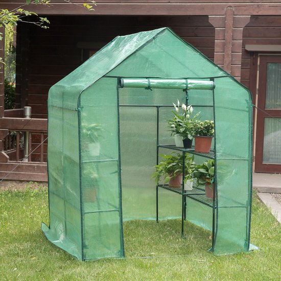 HIYOUGO Dekzeil, transparant, 1,8 x 2 m, met ogen, 0,3 mm, pvc