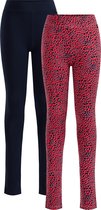 WE Fashion Meisjes legging, 2-pack