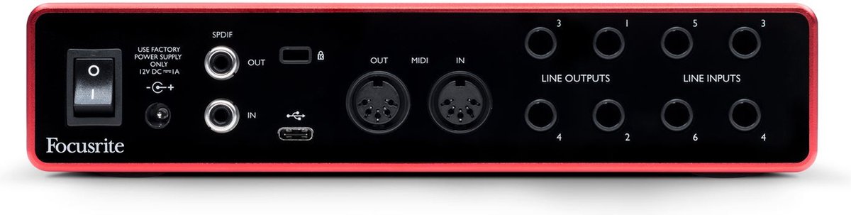 DTM・DAW Focusrite Scarlett 8i6 gen.3 Focusrite Scarlett 3rd Gen 8i6 - USB audio interface, 8 in / 6 uit