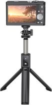 Hoco Selfiestick Universeel - Draadloos 3 in 1 Selfie Stick Tripod - Selfiestick Samsung/Iphone/Huawei/Xiaomi- Bluetooth Smartphone-statief -  105596