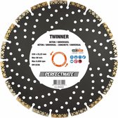 Perfectmate twinner diamantzaagblad - 125x22,23mm - universeel/beton