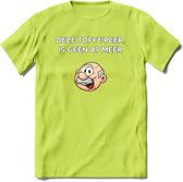 Deze toffe peer is geen 49 meer T-Shirt | Grappig Abraham 50 Jaar Verjaardag Kleding Cadeau | Dames – Heren - Groen - S