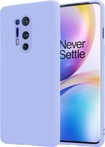 Shieldcase OnePlus 8 Pro siliconen hoesje - paars