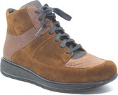 Durea 9684 Veterboots Suede Breed Wijdte K