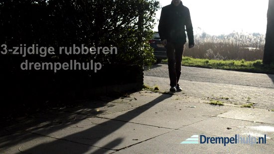 Drempeloprijplaat, Stoeprand, Hoog 3-19cm, Rubberen