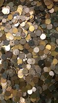 Munten België - Een 1/2 kilo authentieke Belgische munten voor uw verzameling, kunstproject, souvenir of als uniek cadeau. Gevarieerde samenstelling.