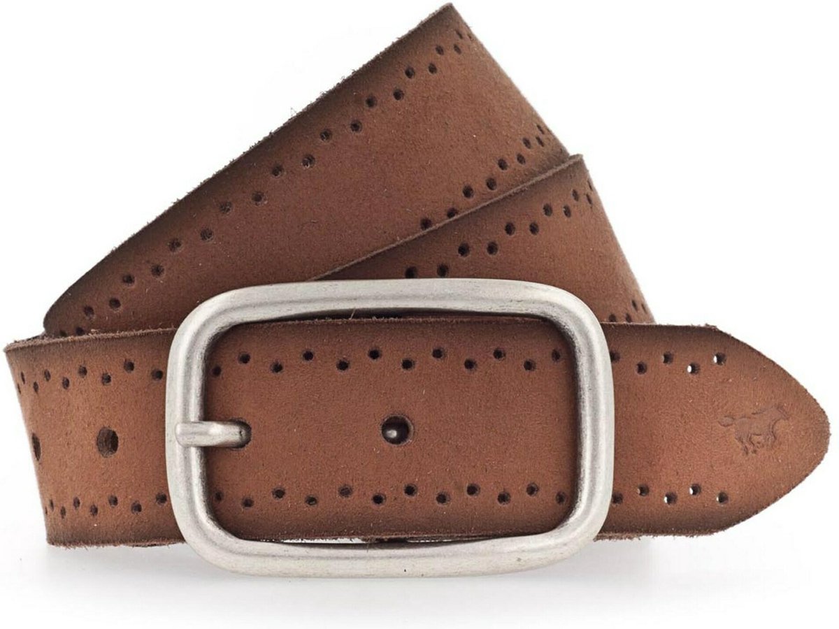 MUSTANG Leren riem Woman´s Belt 3.5 W100 Cognac bruine