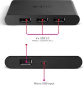 Sitecom - Usb hub - Usb hub 4 poort - Inclusief USB 2.0 kabel (60 cm)