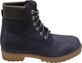 Schoenen- Mannen laarzen- Mannen boots 6 Inch - Beste kwaliteit - Echt leer - Blauw 44
