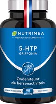 Nutrimea - 5-HTP - 300mg - Griffonia - Helpt bij stress - 90 vegicaps