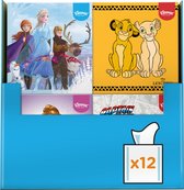Kleenex tissues - Disney - Voordeelverpakking - 12 x 48 stuks = 576 zakdoekjes