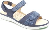 Ganter 200172 blauw combi sandaal