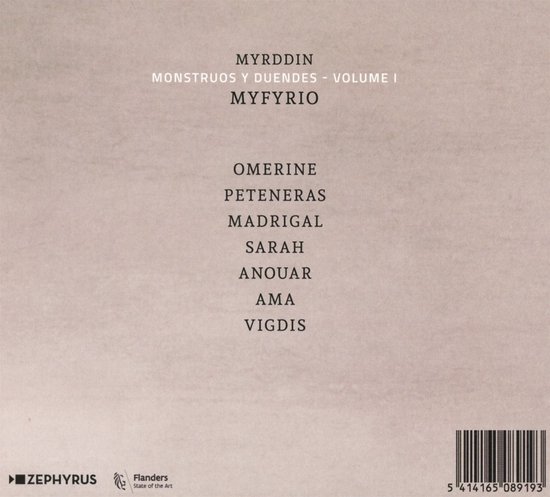 Myrddin - Monstruos Y Duendes Vol. 1 Myfyrio (CD) - Myrddin