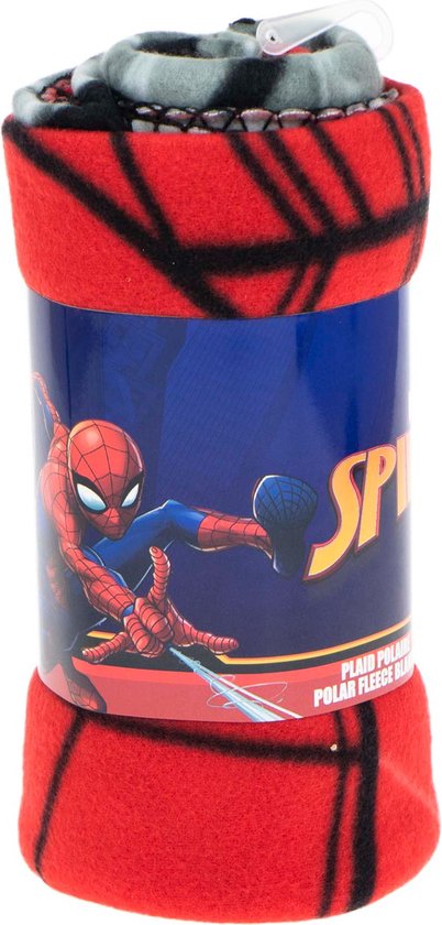 Spiderman deken/plaid 100 x 150 cm | 100% polyester