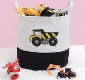 opbergmand Vrachtauto opbergbak speelgoed wasmand canvas