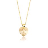 Montebello Ketting Aella KHG442 - Swarovski® Hart - 925 Zilver Verguld - Ø10mm - 40cm