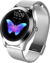 GALESTO Smartwatch Elegance - Smartwatch Dames - Heren Smartwatch - Activity Tracker - Fitness Tracker - Met Touchscreen - Stalen band - Horloge - Stappenteller - Bloeddrukmeter -