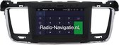 Peugeot 508 Android 11 / 2Gb / Navigatie Bluetooth DAB+ 4K Video Qled Apple CarPlay Spraakbediening 5G Wifi Android Auto Apps