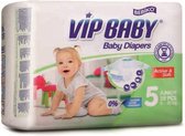 Bebiko VIP Baby Junior Active & Soft Pampers Luiers - Voordeelverpakking - Maat 5 (11-25 kg) - 140 stuks (5 x 28)