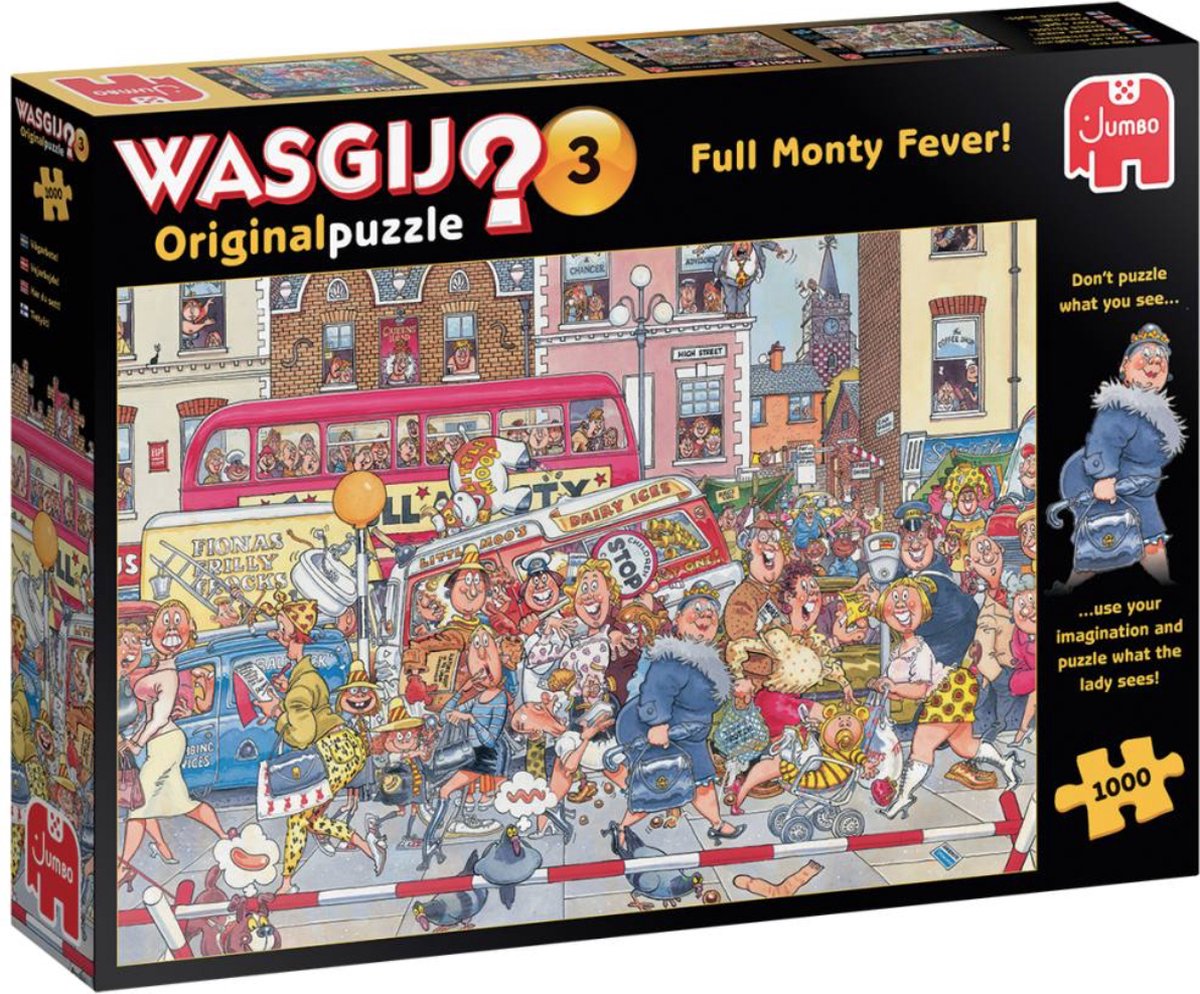 Wasgij Original 3 - Full Monty Fever - legpuzzel 1000 stukjes