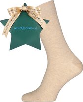 Cadeau VENT herensokken katoen (2-pack) - beige in cadeauverpakking -  Maat: 39-42