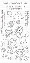 Best Friends in the Universe Clear Stamps (CS-488)