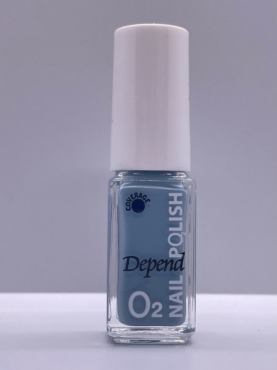 Depend Cosmetic | O2 Nail Polish | Nagellak | licht blauw | nr.657 | 5ml