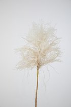Kunsttak - gedroogd riet - topkwaliteit decoratie - 2 stuks - zijden tak - Wit - 96 cm hoog