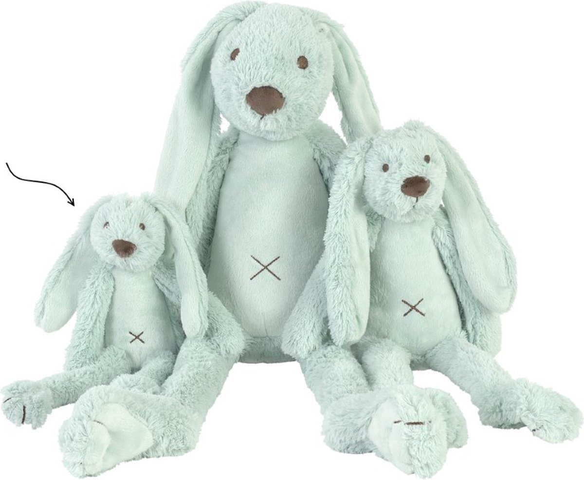 Happy Horse Konijn Richie Knuffel 28cm - Lagoon groen - Baby knuffel — afbeelding 6