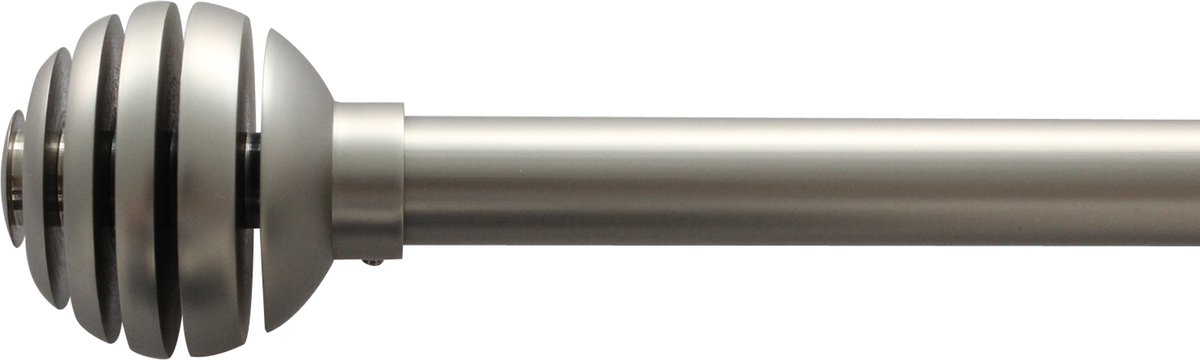 INSPIRE - Gordijnroede kit - Uitschuifbaar - COMET -Ø16/19 mm - Staal - Mat - 160 tot 300 cm