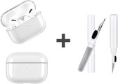 Apple Airpods pro case inclusief schoonmaakset // transparant airpods pro case met cleaningset // transparant hardcase // airpods pro hoesje doorzichtig // transparant hoesje Airpo
