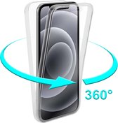 iPhone 12 Pro Max 360° clear PC + TPU hoesje - Bescherming - Screen protector - Volledige bescherming - Tweedelig