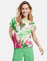 GERRY WEBER Dames Shirt met abstracte print