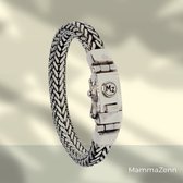 Zilveren armband Bali - Moederdag cadeau - Dames armband - Zilver sterling 925 - Armband Sieraad - 21 cm