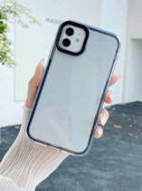 IPhone 11 Pro Hoesje  Accessoires Telephone Hoesje Electronica Transparant Zwart
