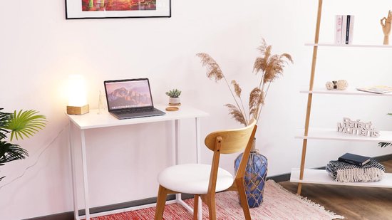 SVITA Smal Bureau 80x40x76 Cm Ruimtebesparend SVITA Desk, Foldable, Narrow, Space Saving, Multifunctional Computer Geen Gereedschap Montage