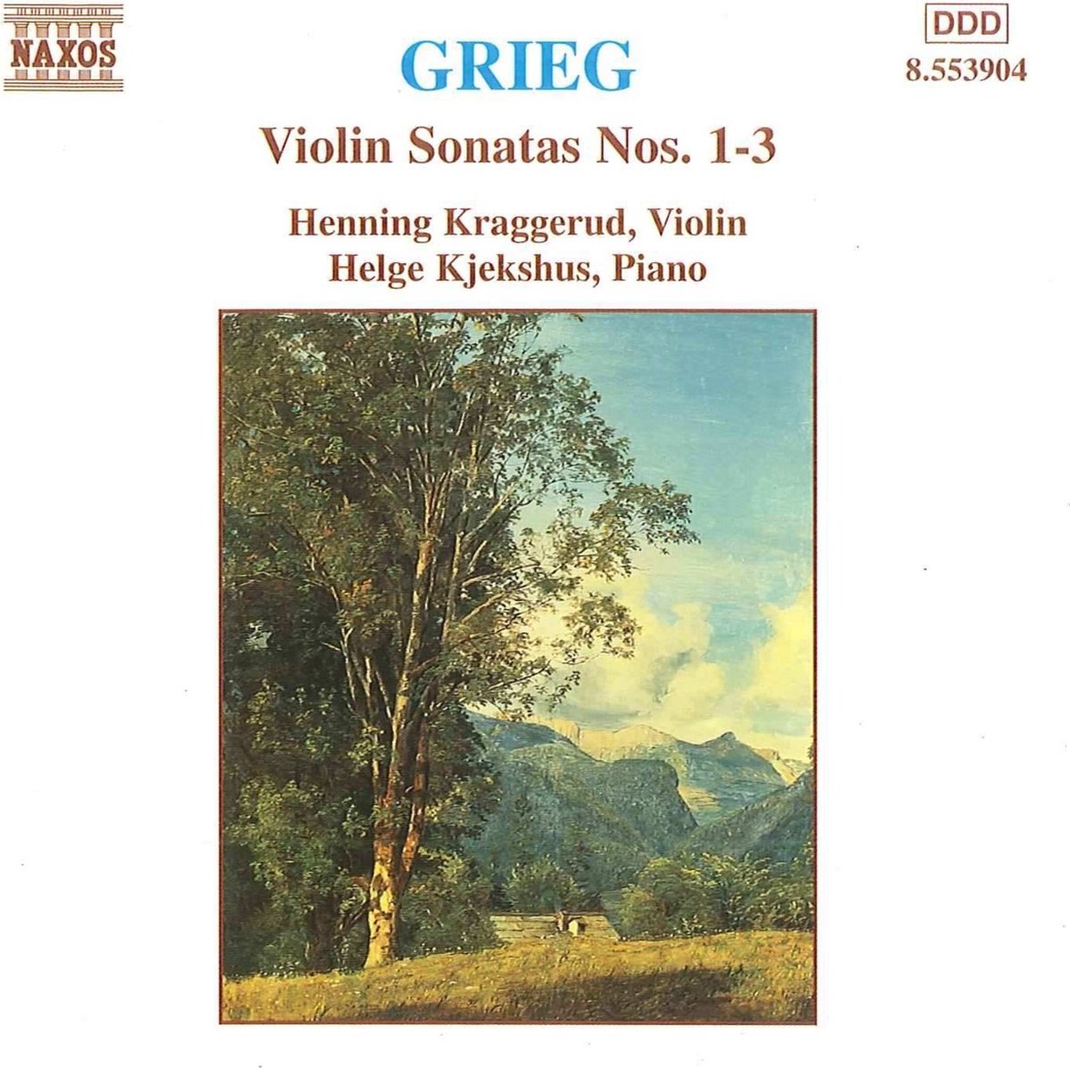 Henning Kraggerud & Helge Kjekshus - Grieg: Violin Sonatas Nos.1-3 (CD)