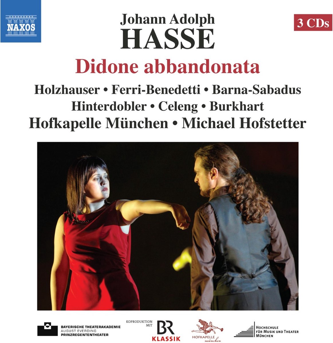 Mària Celeng, Andreas Burkhart, Neue Hofkapelle München, Michael Hofstetter - Hasse: Didine Abbandonata (3 CD)