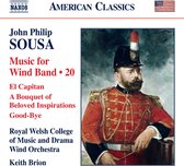 Royal Welsh College Of Music And Drama Wind Orchestra - Sousa: Music For Wind Band, Vol. 20 (CD)