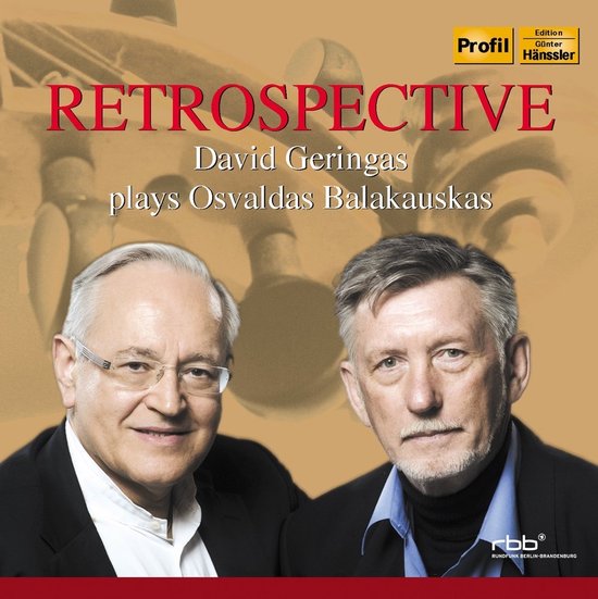 Various Artists - Retrospective: David Geringas Plays Osvaldas ...