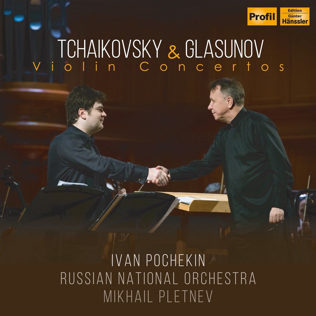 Ivan Pochekin, Russian National Orchestra, Mikhail Pletnev - Violin Concertos (CD)