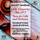 Christine Walevska, Orchestre National de l'Opéra de Monte Carlo - Saint-Saëns: Cello Concertos Nos.1 & 2 (Super Audio CD)