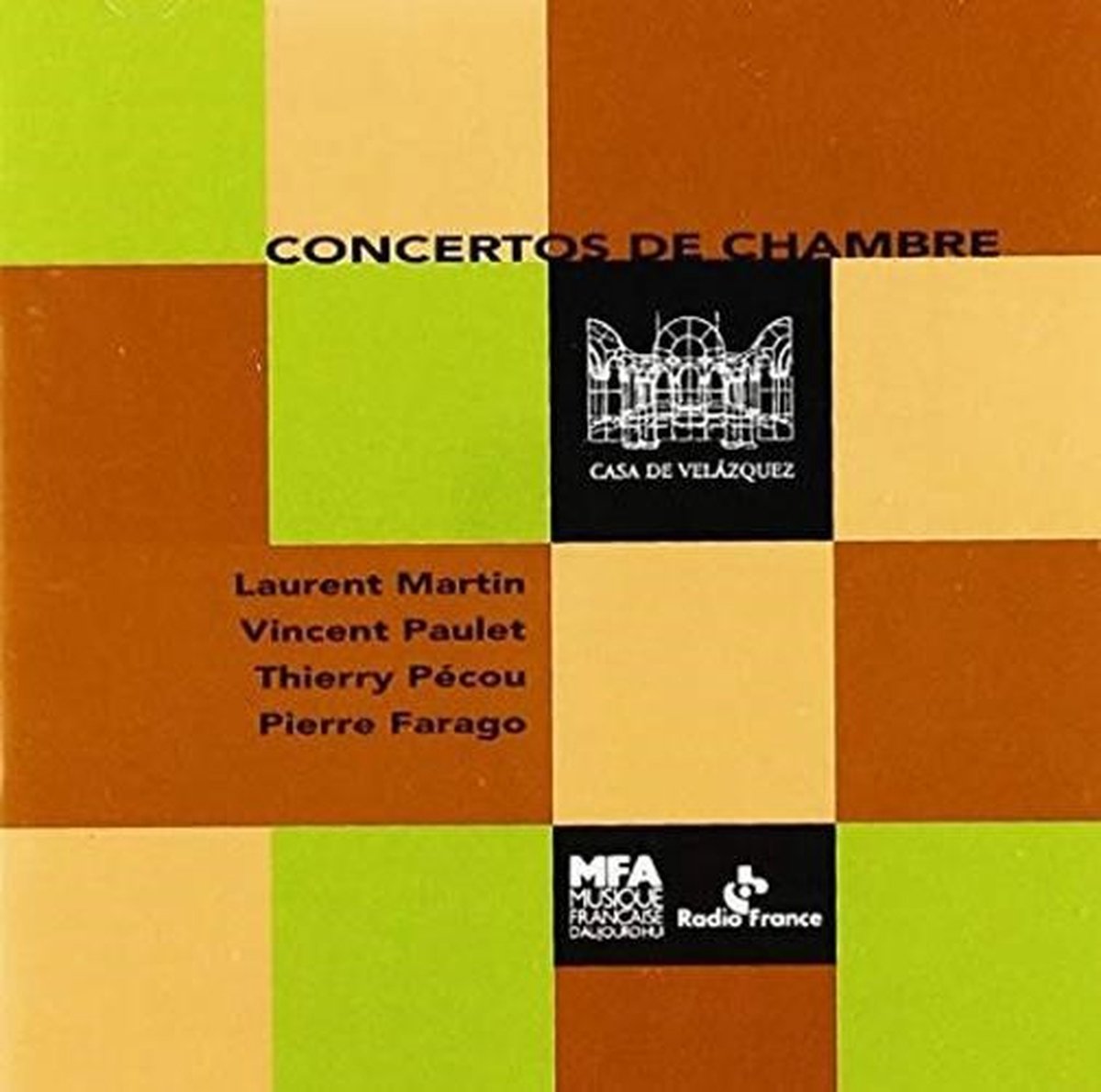 Laurent Martin, Vincent Paulet, Thierry Pécou, Pierre Farago - Concertos De Chambre (CD)