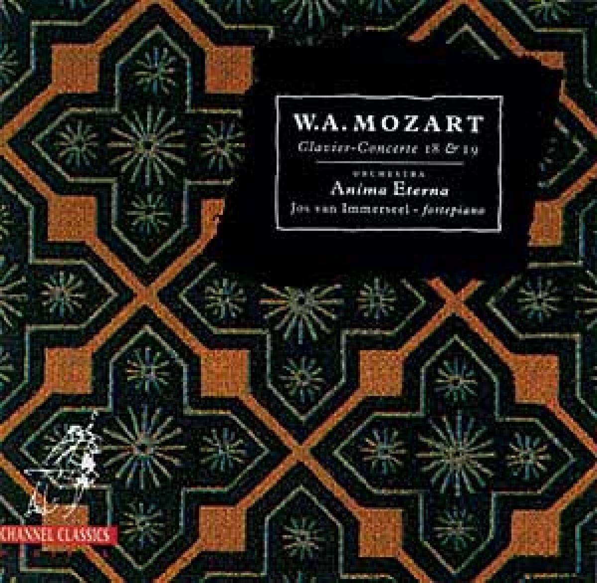 Orchestra Anima Eterna, Jos Van Immerseel - Mozart: Pianoconcertos 18 & 19 (CD)
