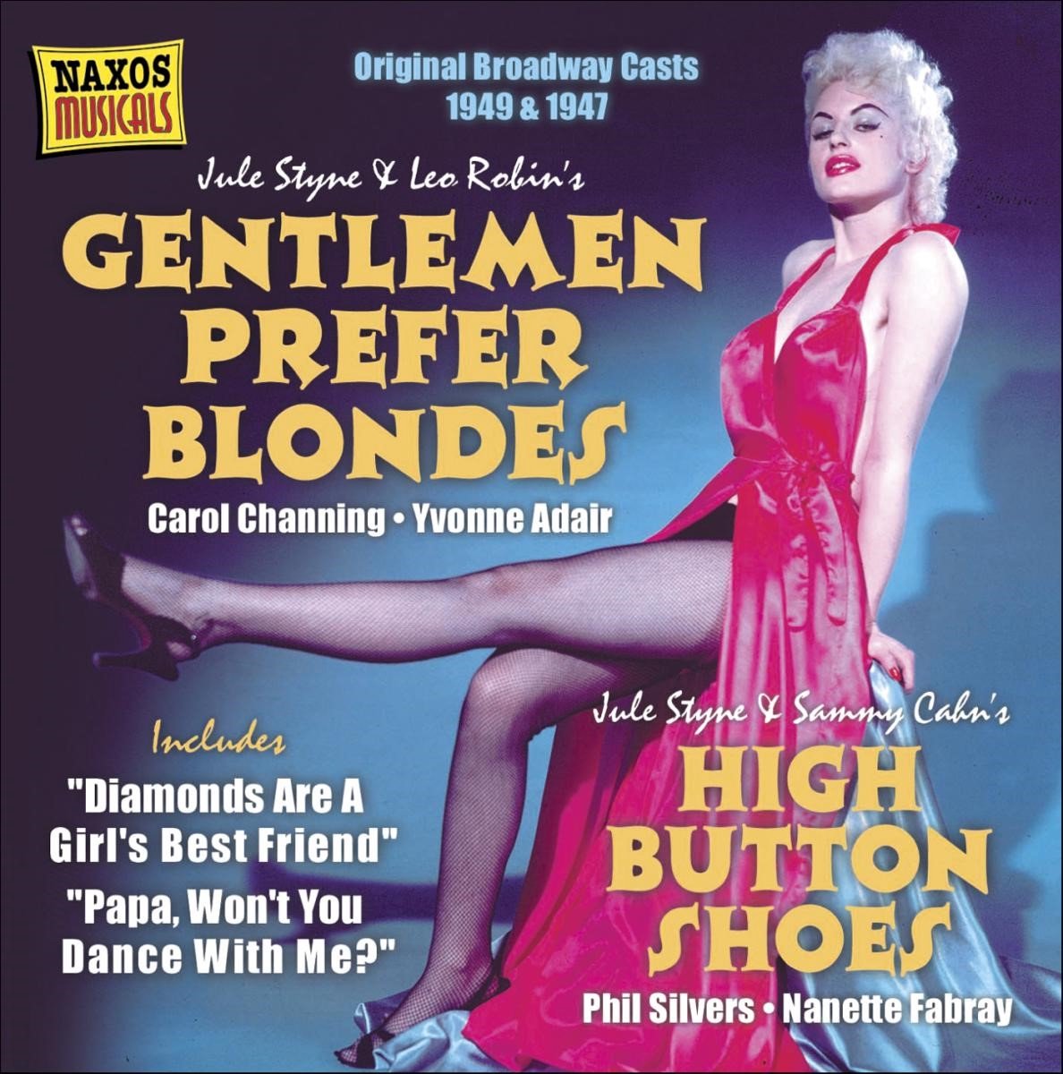 Carol Channing & Yvonne Adair - Gentlemen Prefer Blondes (CD)