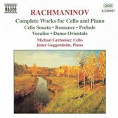 Rachmaninov:Works For Cello