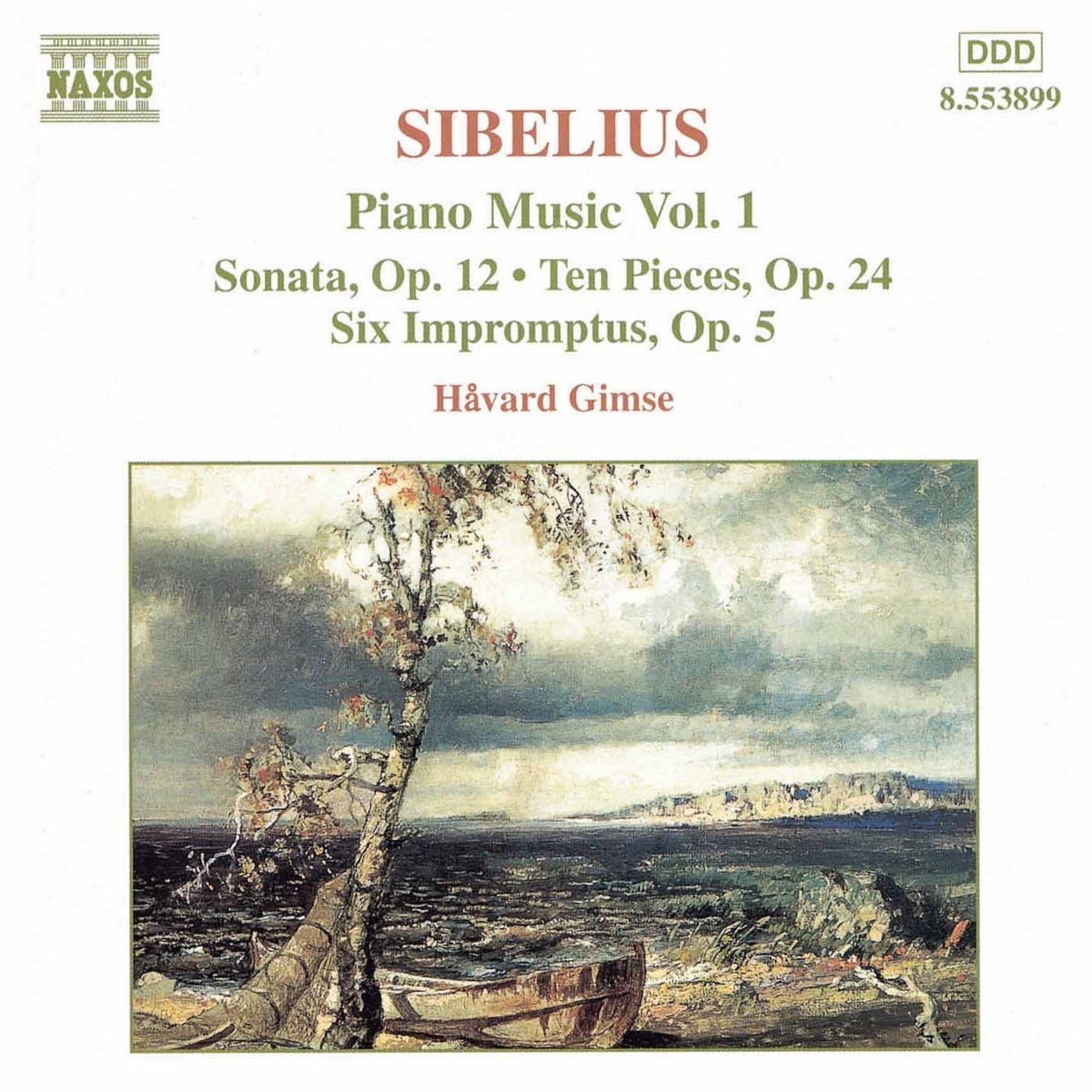 Håvard Gimse - Sibelius: Piano Music 1 (CD)