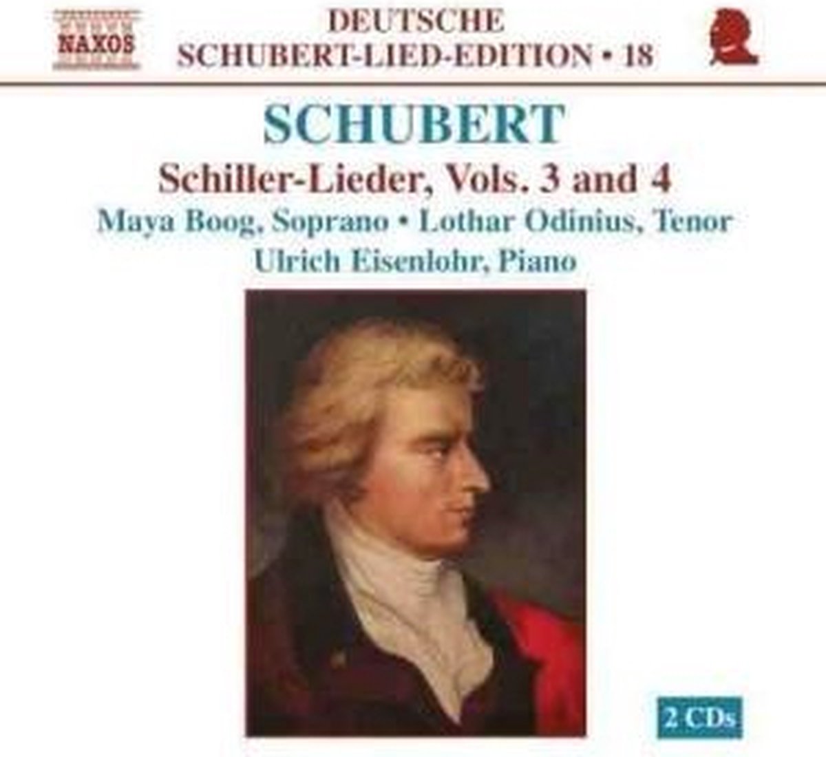 Maya Boog, Lothar Odinius, Ulrich Eisenlohr - Schubert: Schiller Lieder Vol. 3 & 4 (2 CD)